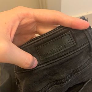 Abercrombie & Fitch Black Ultraskinny Jeans (Size:26)